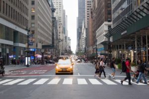 Failing to Yield to a Pedestrian